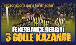 Fenerbahçe;  Trabzonspor'a şans tanımadı