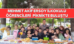 Mehmet Akif Ersoy İlkokulu öğrencileri piknikte buluştu