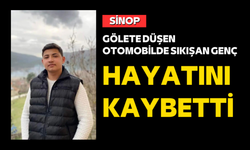 Sinop'ta gölete düşen otomobilde sıkışan genç hayatını kaybetti