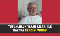 Trabzon'da tutukluk yapan silahı ile kendini vurdu