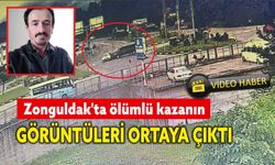 Zonguldak'ta ölümlü kazanın görüntüleri ortaya çıktı