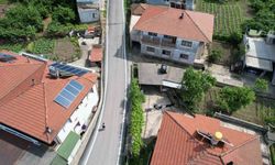 Köydeki evler elektrik santrali gibi çalışıyor