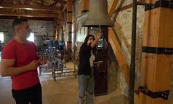 Zile kent müzesinde bulunan 121 yıllık çan dikkat çekiyor