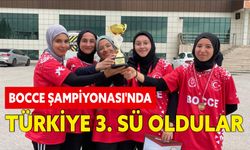 Ankara'daki Türkiye Bocce Şampiyonası'nda Türkiye 3. sü Oldular