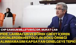 CHP Samsun Milletvekili Çan'dan pide genelgesine tepki