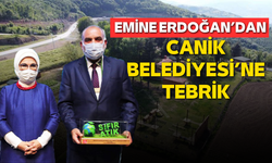 Emine Erdoğan’dan Canik Belediyesi’ne tebrik