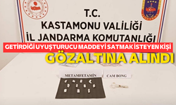 Getirdiği uyuşturucu maddeyi satmak isteyen kişi gözaltına alındı