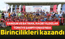 Samsun ve Batman, Ragbi Yıldızlar Türkiye Şampiyonası'nda birincilikleri kazandı