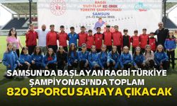 Samsun'da başlayan Ragbi Şampiyonası'nda 820 sporcu sahaya çıkacak