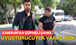 Samsun’da bir kişi uyuşturucuyla yakalandı