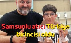 Samsunlu atıcı Türkiye birincisi oldu