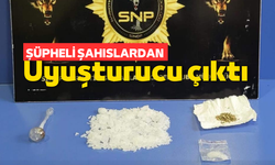Sinop'ta şüpheli şahıslardan uyuşturucu çıktı
