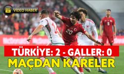 Türkiye - Galler maçından kareler