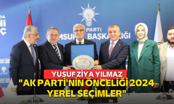 Yusuf Ziya Yılmaz: "AK Parti'nin önceliği 2024 Yerel Seçimler"