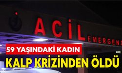 Zonguldak'ta 59 yaşındaki kadın kalp krizinden öldü