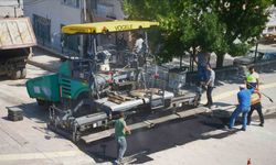 Amasya Belediyesi bozuk yolları asfaltlıyor