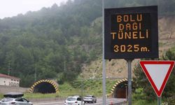 Bayram tatilinde Bolu Dağı Tüneli’nden 1 milyon 21 bin 945 araç geçiş yaptı