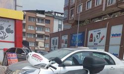 Zonguldak'ta kaza; Otomobil ile motosiklet çarpıştı