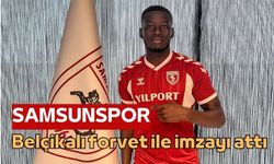 Samsunspor Belçikalı forvet ile imzayı attı