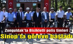 Bisikletli polis timleri Sinop'ta göreve başladı