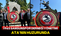 1965 Samsunspor Derneği Yönetimi Ata'nın huzurunda!