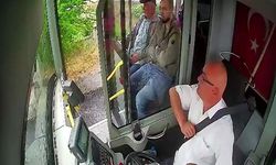 Otobüs şoföründen örnek hareket!