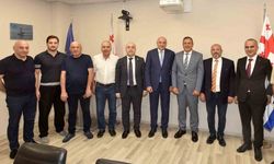 TTSO Başkanı Çelebi Gürcistan'da deniz bağlantıları için temaslarda