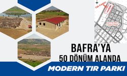 Bafra’ya 50 Dönüm Alanda Modern Tır Parkı