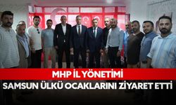 MHP İl Yönetiminden Samsun Ülkü Ocaklarına ziyaret