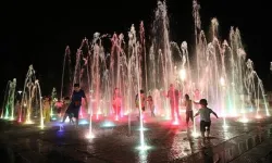 Sahil parkında suların dansı! 'Kuru Havuz' cazibe merkezi oluyor