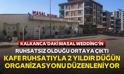 Samsun'da kafe ruhsatlı işletme iki yıldır düğünlere kiraya veriliyor!