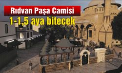 Rıdvan Paşa Camisi restorasyonunda sona gelindi
