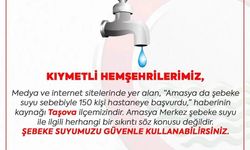 Amasya'da şebeke suyu iddiası: 150 kişi hastaneye başvurdu!