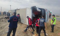 Amasya’da feci otobüs kazası: 35 kişi yaralandı