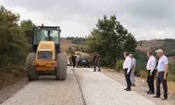Havza Belediyesi mahallelerde asfalt çalışmalarını sürdürüyor