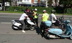 Polis ekiplerinden motosiklet sürücülerine sıkı denetim! Ceza yağdı!