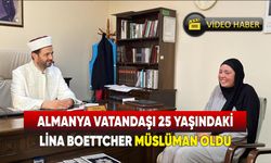 Almanya vatandaşı 25 yaşındaki Lina Boettcher Müslüman oldu