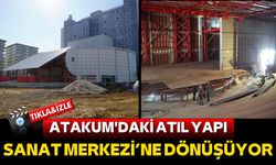 Atakum'daki atıl yapı Sanat Merkezi’ne dönüşüyor