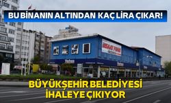 Samsun Büyükşehir Belediyesi o bina için ihaleye çıkıyor