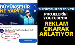 Samsun Büyükşehir Belediyesi youtube'a reklam ücreti ödüyor!