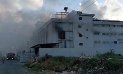 Tekkeköy'de fabrika yangını!