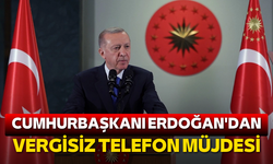 Üniversiteli gençlere Cumhurbaşkanı Erdoğan'dan vergisiz telefon müjdesi