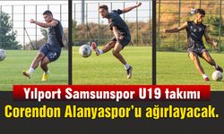 Yılport Samsunspor U19 takımı Corendon Alanyaspor'u ağırlayacak.