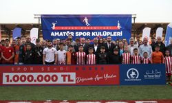 Amatör Spor Kulüpleri'ne 1 milyon TL değerinde ayni yardım