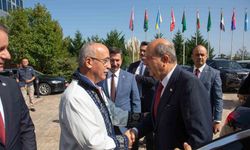 Giresun Üniversitesi KKTC Cumhurbaşkanı Ersin Tatar'a fahri doktora ünvanı verdi