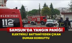 Samsun'da yangın paniği: Geceden açık unutulan elektrikli battaniyeden çıkan duman korkuttu