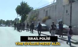 İsrail Polisi yine Sivilleri Hedef Aldı.