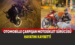 Zonguldak'ta kaza ; Otomobille çarpışan motosiklet sürücüsü kurtarılamadı