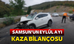 Samsun'da 843 trafik kazası: 2 ölü 630 yaralı!