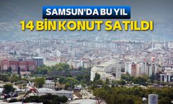 Samsun'da bu yıl 14 bin konut satıldı